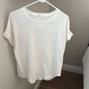 Rag & Bone White Knit Top XS